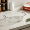Assadeira de Vidro Oval Média Seletta 3,2L Nadir