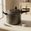 Panela de Pressão 4,5 L Antiaderente Cinza Classic Panelux