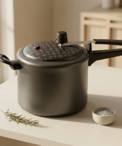 panela de pressão Cinza antiaderente