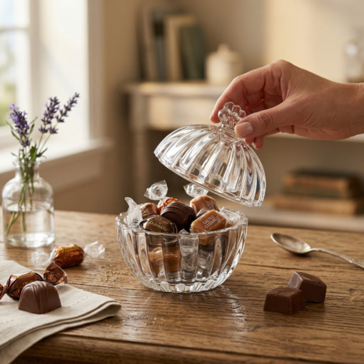 Potiche de Cristal Butterfly Wolff