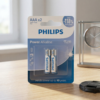 Pilha Alcalina AAA Palito Blister 2 Unidades Philips