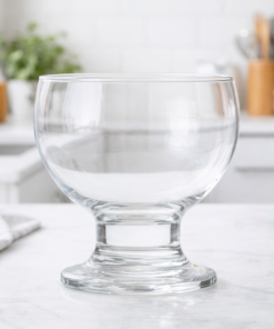 Taça para Sobremesa de Vidro Paulista