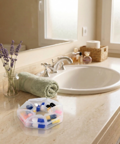 Porta Comprimidos Plasútil Incolor