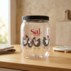 Pote PET Transparente Galinha Sal 1000ml
