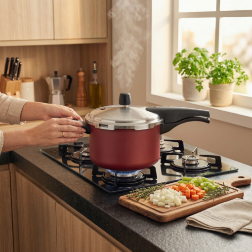 Panela de Pressão Vancouver 4,5L Antiaderente Tramontina