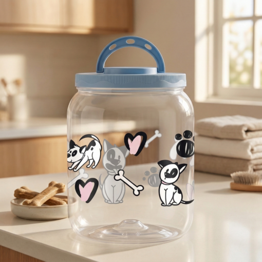 Pote Pet Dog Azul 1.700ml Indústria Bandeirante