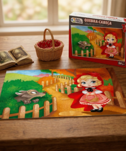 Quebra-Cabeça Chapeuzinho Vermelho