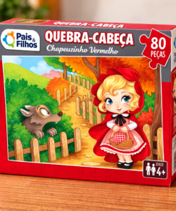 Quebra-Cabeça Chapeuzinho Vermelho