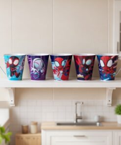 Caneca Infantil Spidey Plasutil