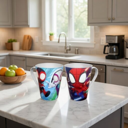 Caneca Infantil Spidey 360ml Plasutil
