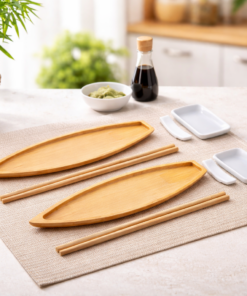 Conjunto para Sushi Bambu 8 Peças Nagasaki