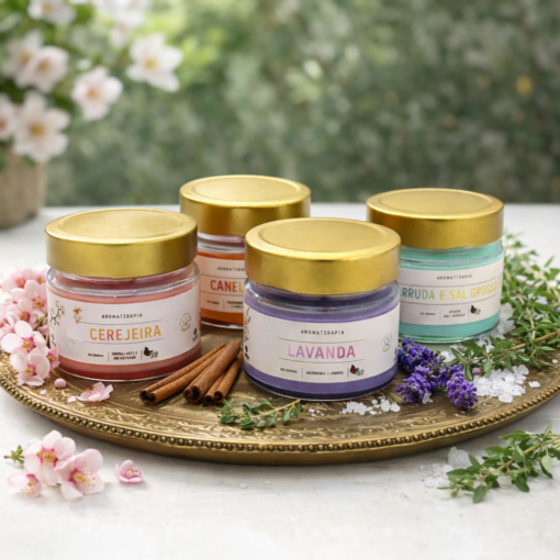 Vela Aromática Decorativa Perfumada para Ambiente 140g