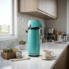 Garrafa Térmica Verona Pressão 1,0L Verde Tiffany Unitermi