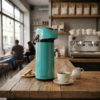 Garrafa Térmica Verona Pressão 1,0L Verde Tiffany Unitermi
