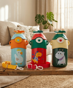 garrafa térmica infantil alça