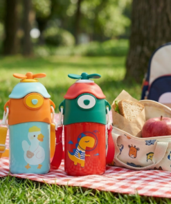 garrafa térmica infantil alça