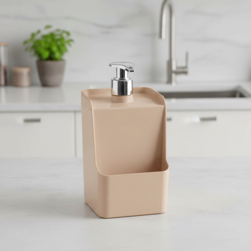 Dispenser para Detergente com Porta Esponja Slim 500ml UZ