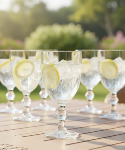 Jogo de Taças em Vidro Lotus 6 Peças 300ml