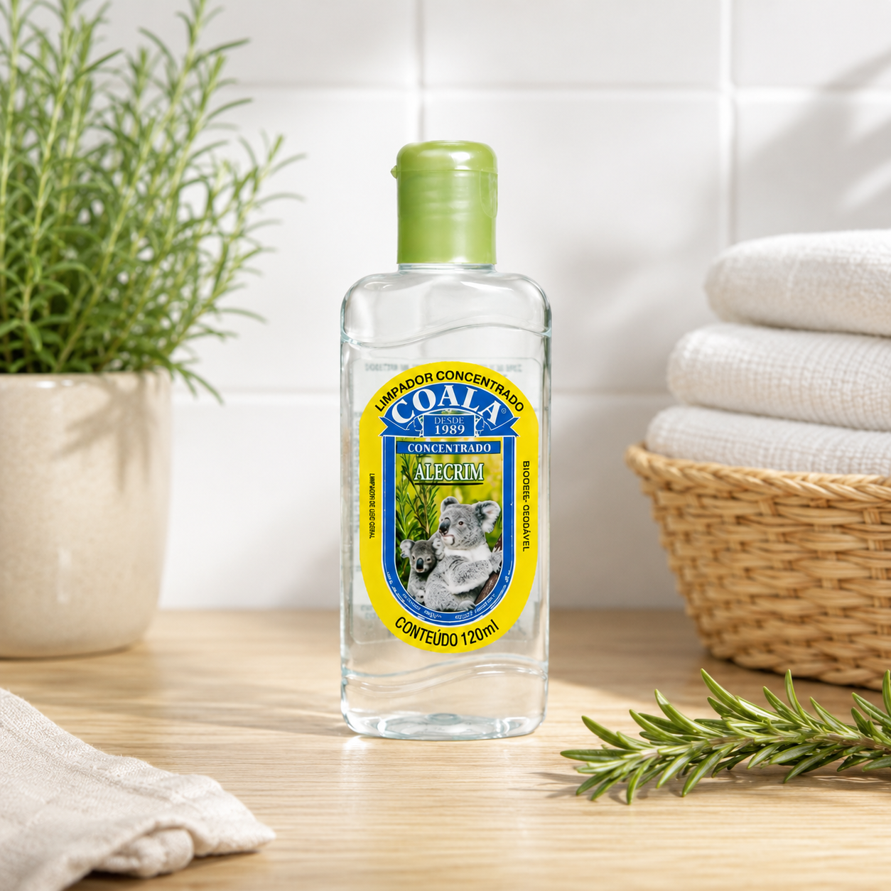 Essência Limpador Concentrado Alecrim 120ml