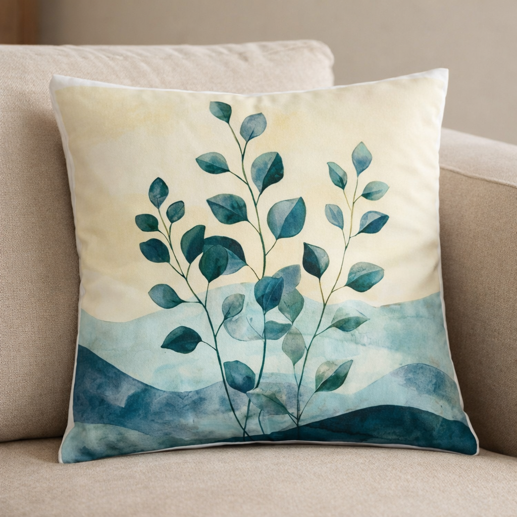 Capa de Almofada Decorativa 42x42 com 4 Estampas Sortidas