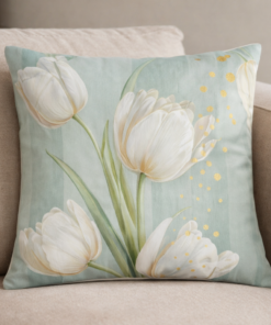 Capa de Almofada Decorativa 42x42 com 4 Estampas Sortidas