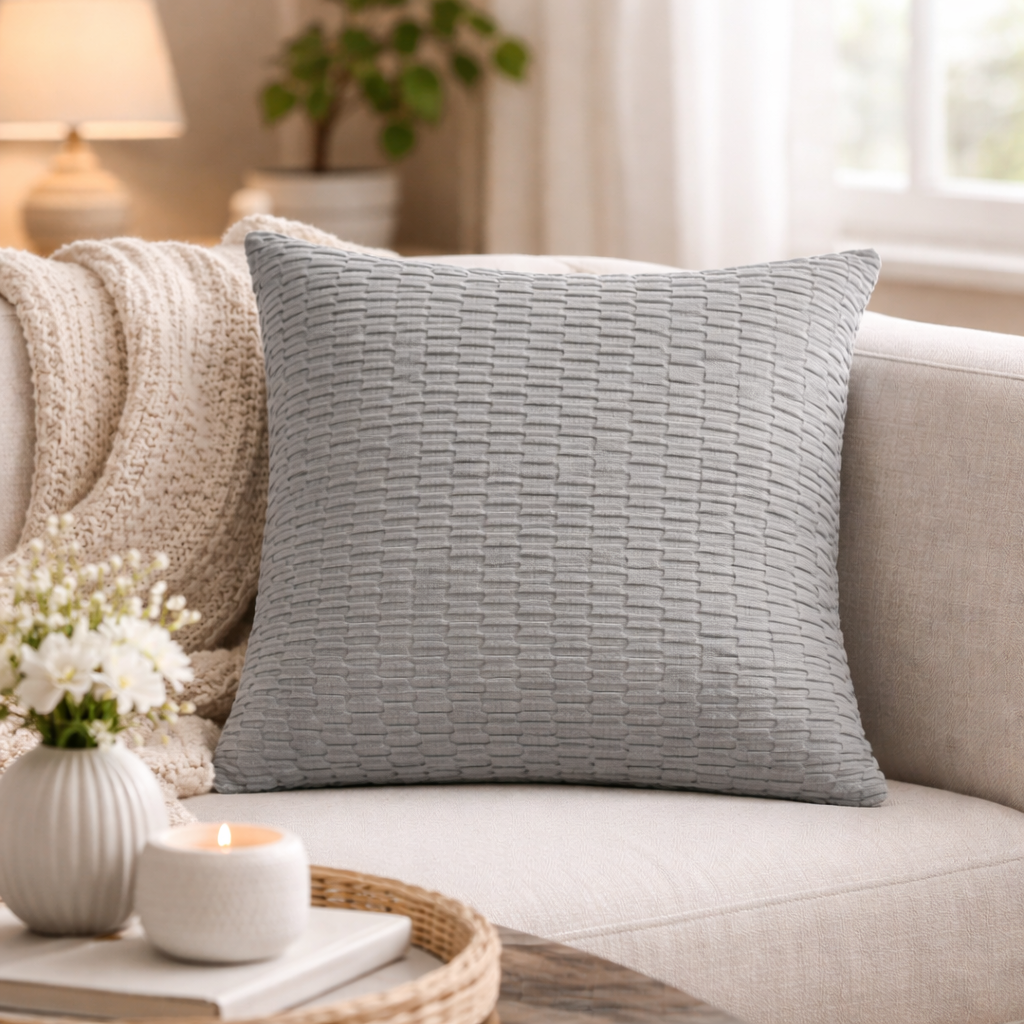 Capa de Almofada de sala 42x42 com 2 Estampas Sortidas