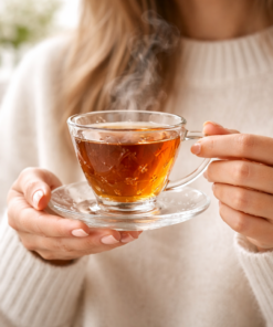 Xícaras Café Vidro 80ml Petit com Pires Elegante