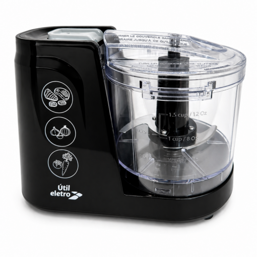 Mini Processador Elétrico 110v 350ml para Cozinha