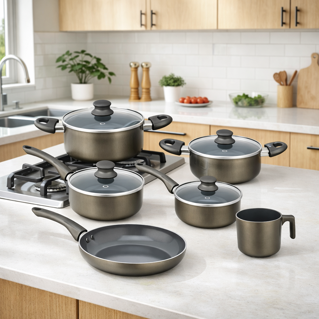 Jogo de Panelas Manaus para Cozinha 6 Peças