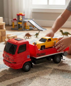 caminhão guincho brinquedo Roma Brinquedos