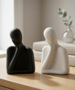 estatueta decorativa de cerâmica MK Estrela