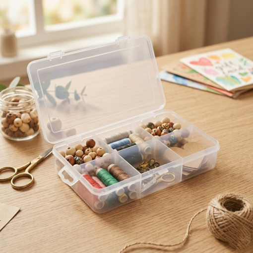 Box Organizador Pequeno P Transparente Paramount