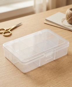 caixa organizadora transparente pequena paramount