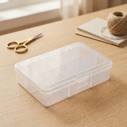 Box Organizador Pequeno P Transparente Paramount