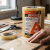 Fita Adesiva de Empacotamento Aderex Mel 12mm x 40m Adere
