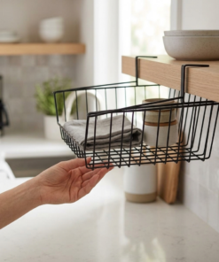 Organizador gavetex grande preto metaltru