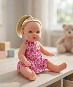 Boneca com cabelo realista Titi