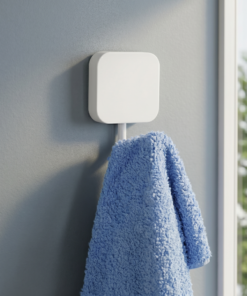 gancho adesivo 3m branco Metaltru