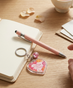 kit caneta com chaveiro Maped