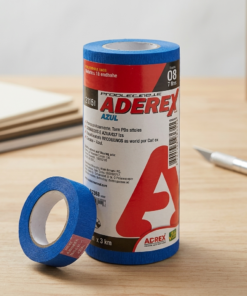 fita adesiva azul 12mm Adere