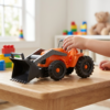 Trator City Work Carregadeira Samba Toys