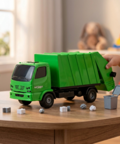 caminhão de lixo brinquedo Roma Brinquedos