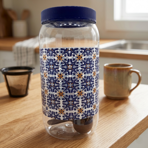 Pote Decoração Azulejo Português 2,7L Indústria Bandeirante