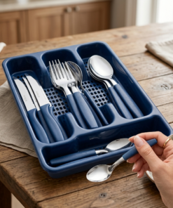 faqueiro 17 peças suporte Lyor