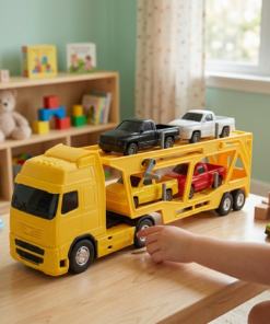 caminhão cegonheira voyager Roma Brinquedos