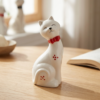 kit estatuetas gato cerâmica MK Estrela
