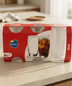 jogo de copos 300ml oca Nadir