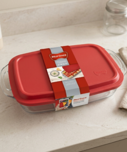 assadeira de vidro tampa 3.5 Litros Nadir