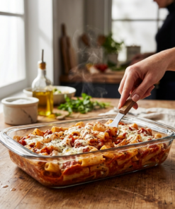 assadeira retangular pequena vidro Nadir