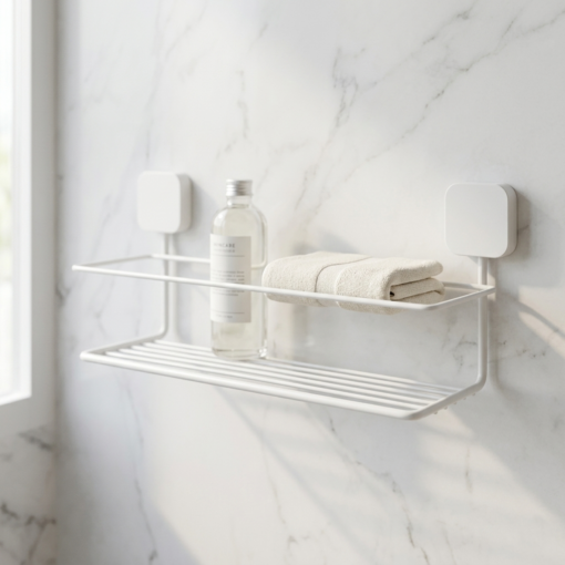 Porta Shampoo Conjugado Adesivo Metaltru